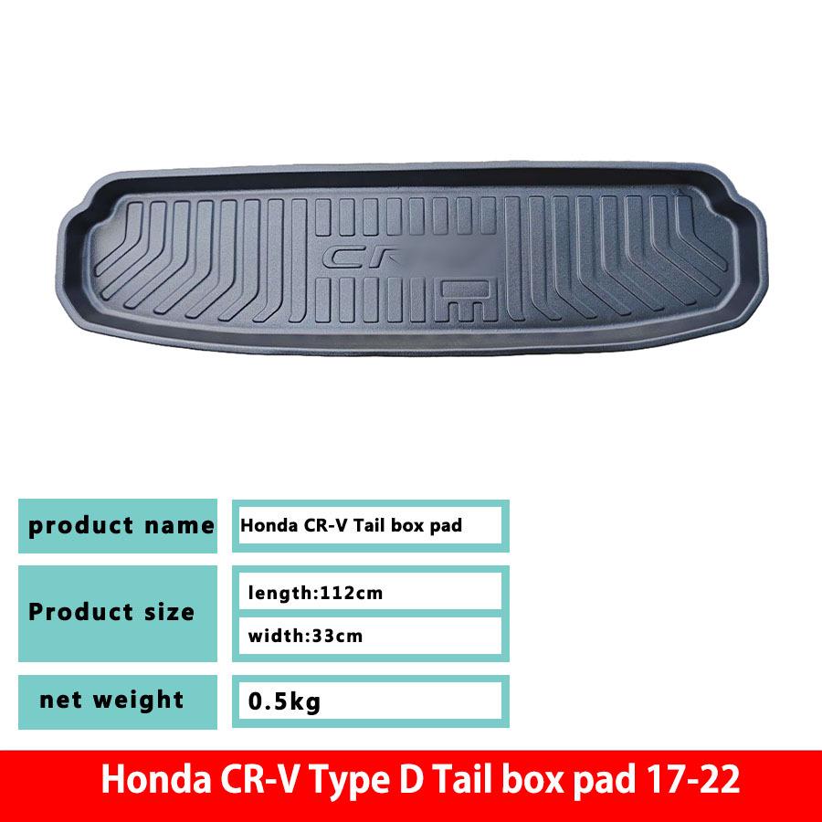 Honda CR-V 7-Seater Trunk Mat: Wear-Resistant, Waterproof TPE for Eco-Friendly Interior Modification.