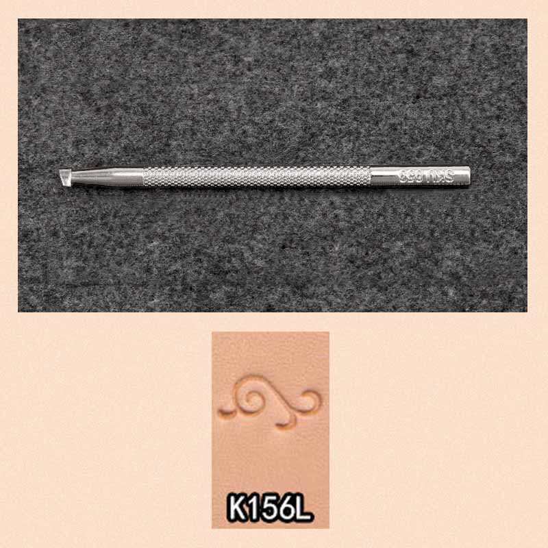 Leather Carving Printing Manual DIY Leather Alloy Printing Tools Special Printing Tools for Carving and Knocking Flowers K536