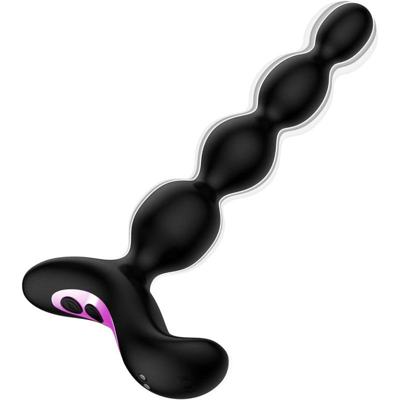 10 Vibration Modes Graduated Design Anal Vibrator Prostate Massager Waterproof Adult Sex Toy for Men, Women and Couples