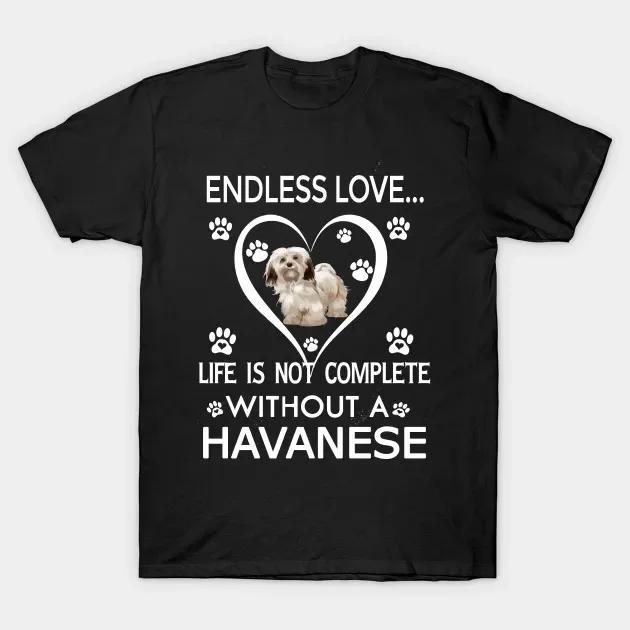

Endless Love Havanese Funny Havanese Dog Lovers Gift T-Shirt 100% Cotton O-Neck Short Sleeve Casual Mens T-shirt Size S-3XL -... S разноцветный
