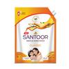 Santoor Classic Gentle Hand Wash Sandalwood and Tulsi Moisturizing Liquid Soap and Refill Skin Nourishing Cleanser 1200ml