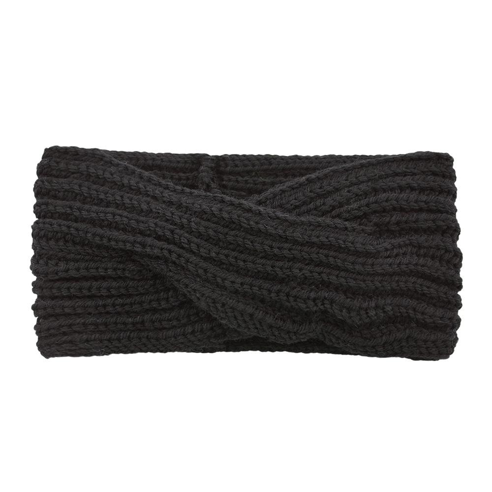 Neues Winter-Kabelstrick-Stirnband für Damen und Mädchen, elastischer Strick-Haarhalter, Haarband, Kopfbedeckung, Haaraccessoires