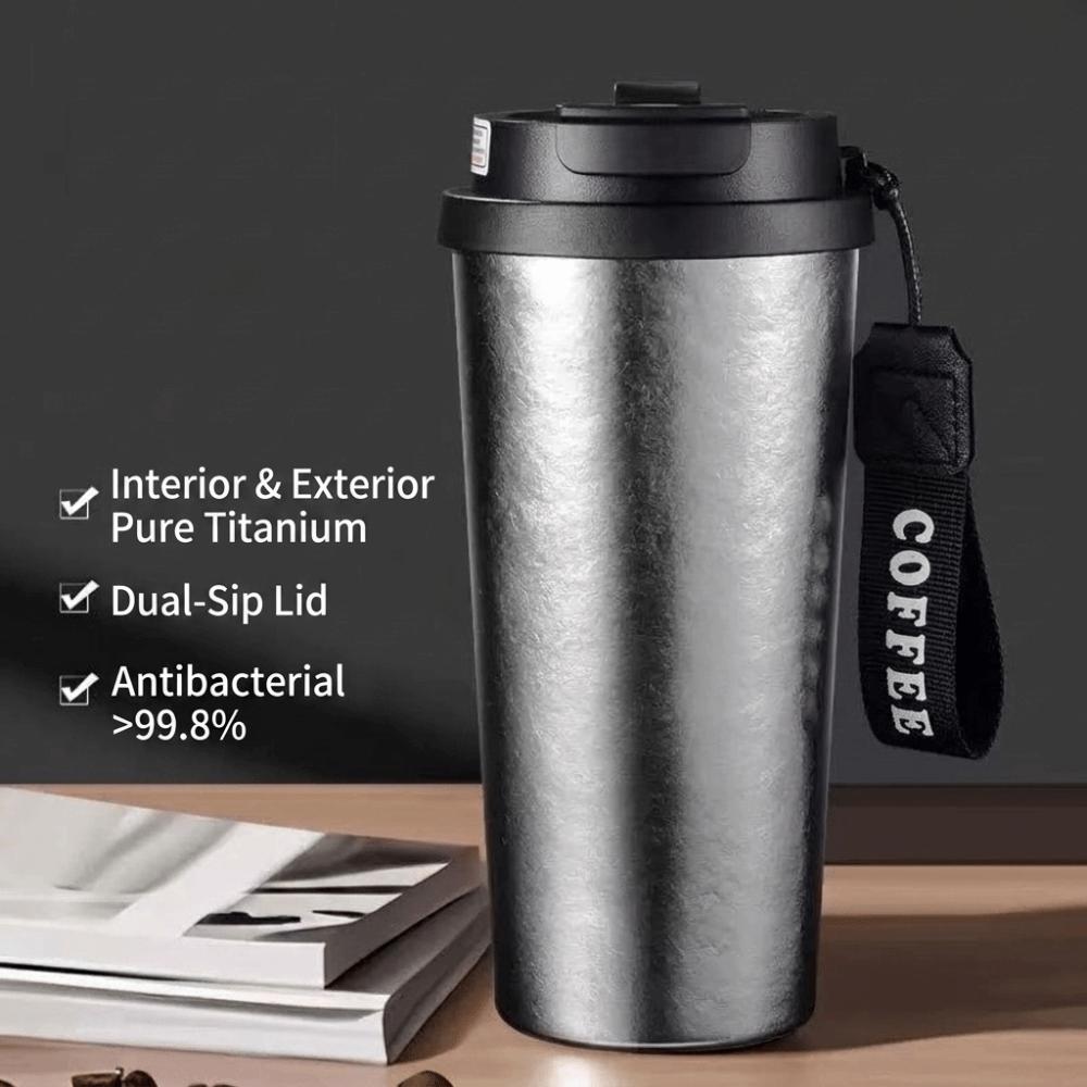 Portable Thermos Cup Lightweight Insulated Coffee Cup High-End Coffee Cup  Travel