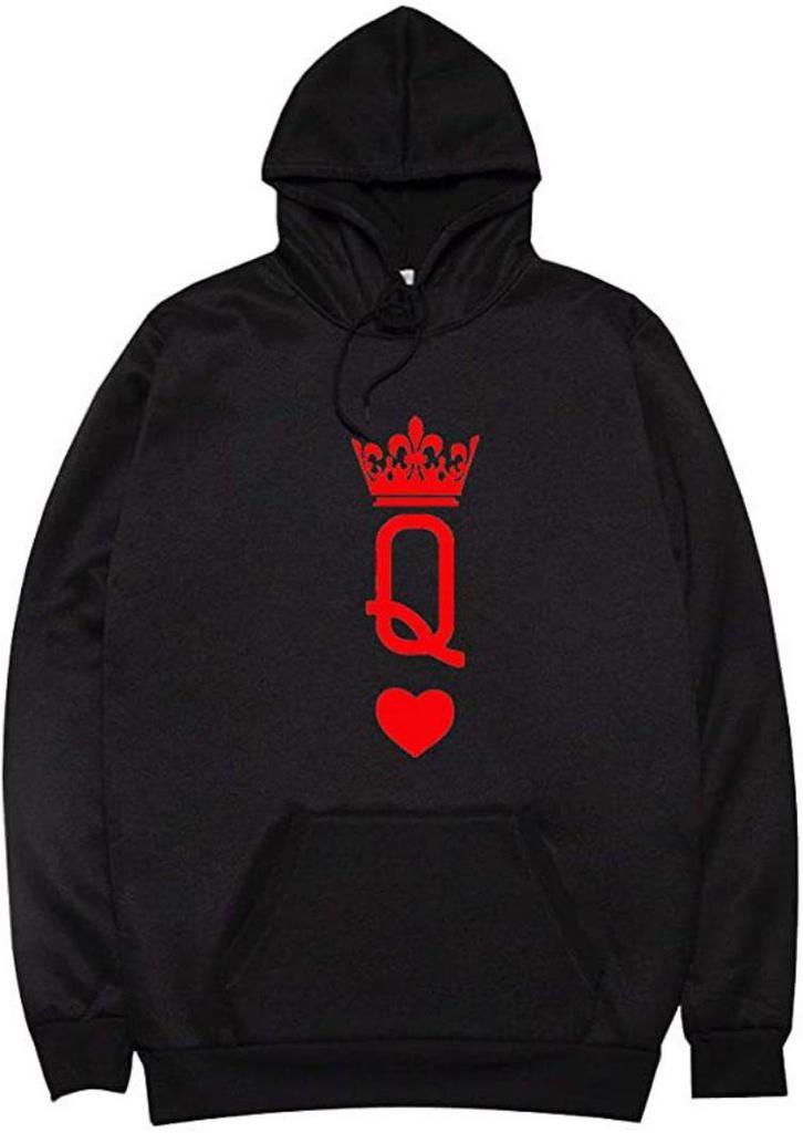2026 Couples' Printed Hooded Sweatshirt