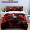 3pcs Harley Quinn Joker Bedding Set, Soft Polyester Duvet Cover and Pillowcases Machine Washable Seasons all suitable & Guest Room Decor231