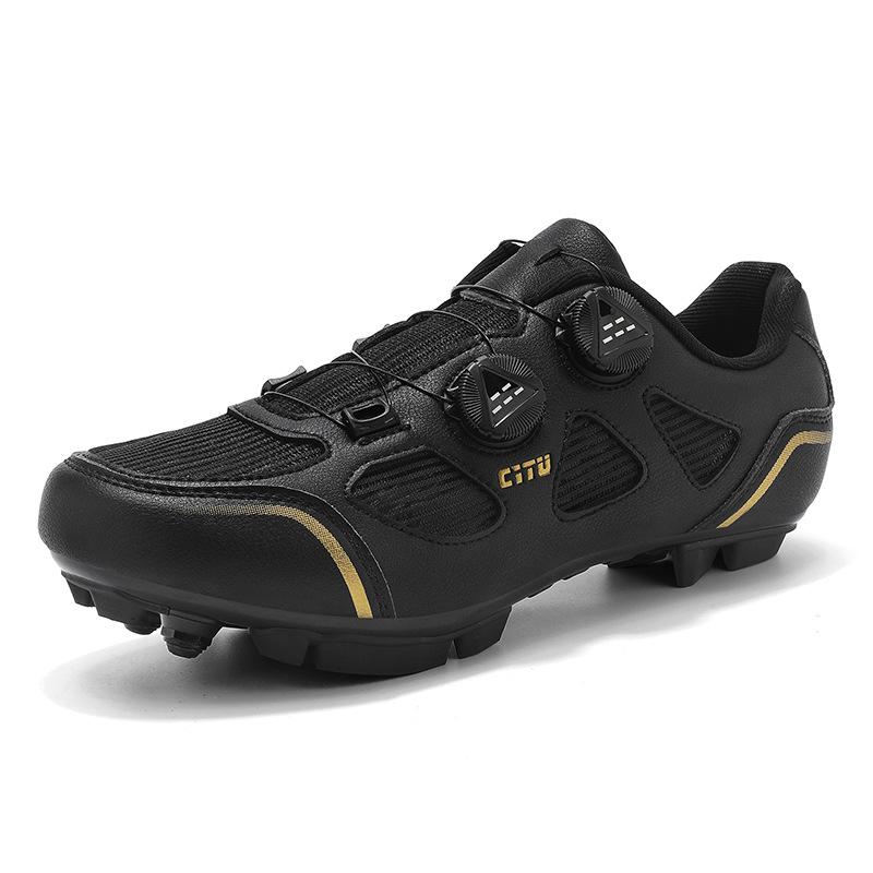 XT0260 Men's Cycling Shoes Bicycle Rotating Buckle Professional Mountain Lock Road No With Sports