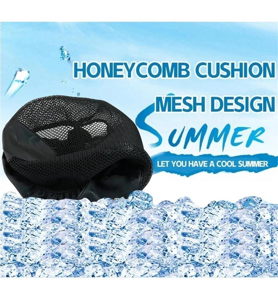 Fits ADV150 ADV160 ADV 150 ADV 160 Scooter Motorcycle Mesh Sun Protection Breathable Seat Cushion Cover Pad Saddle Seat