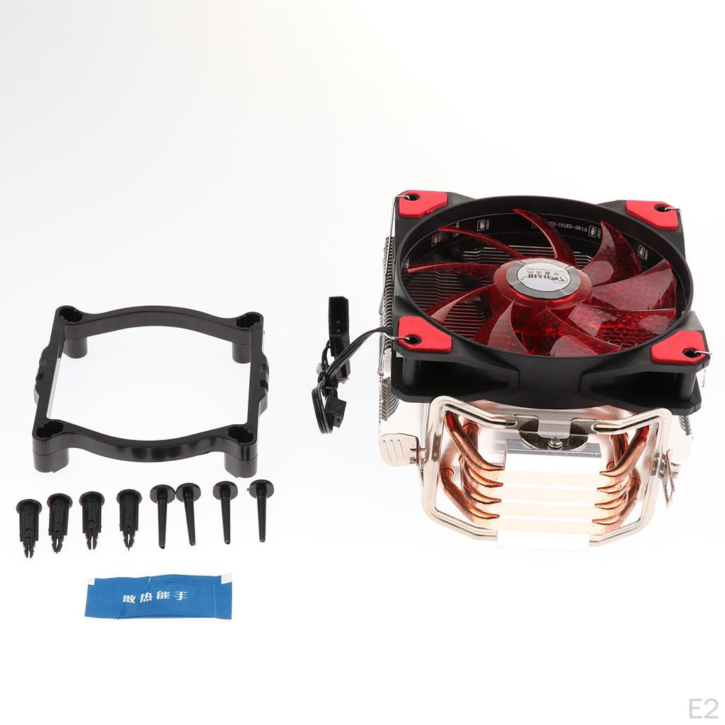 Hydraulic CPU Cooler Heat Fans 12cm for Socket