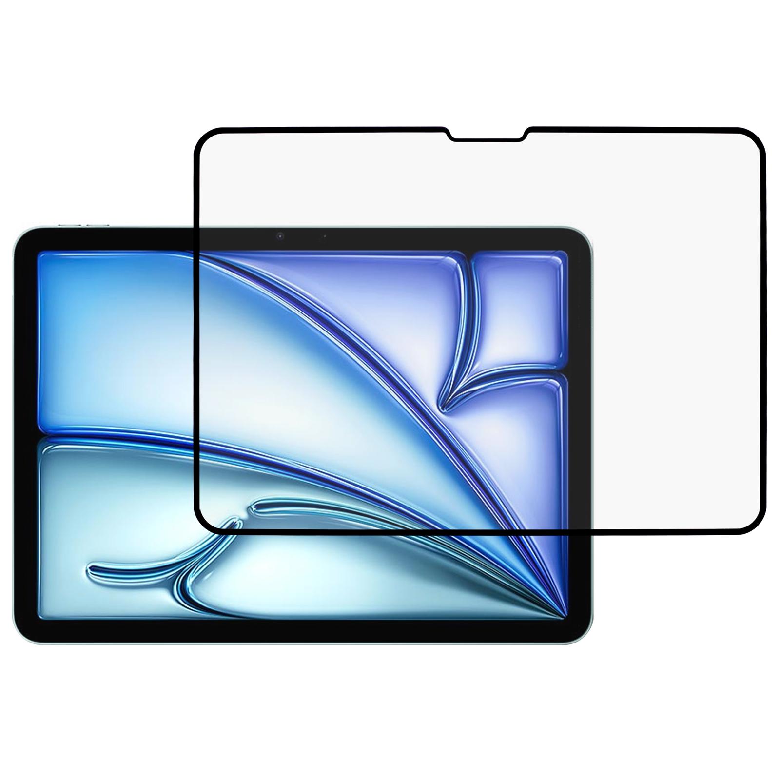 

For iPad Air 11 (2025)/(2024) Clear Screen Protector Full Coverage Air Cushion Tempered Glass Screen Film Type A
