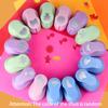 7*6*4cm DIY Papierstanzstanzer Zufällige Farbe DIY Prägepräger Blume Furador für Karte