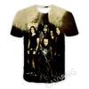 Men's 3D Print  MOONSPELL Band Casual T-shirts Hip Hop Harajuku Styles Tops Clothing