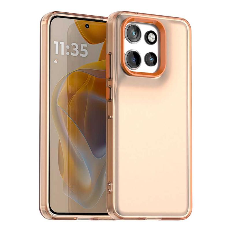 Anti-Drop Candy Color Phone Case For Motorola Moto S50 Matte Transparent Back Case Moto S50 5G Cover For Moto S50 Case 6.36 inch