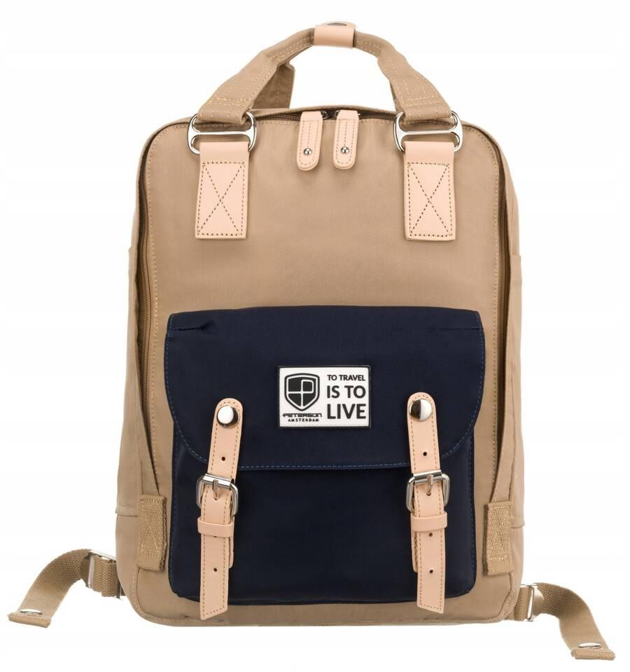 Urban, Spacious Polyester Backpack - Peterson