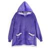 Wearable Blanket Hoodie for Men Oversized Hooded Blankets Sweatshirt Cozy Warm Fleece Blanket with Sleeves Adults Winter House Robes With Pocket