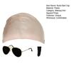 Nude Bald Cap with Glasses And Beard for Adults Men Latex Bald Head Wig Cap for Halloween Party Cosplay Costume Accessories