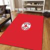 Boston Red Sox2 Flanellmuster Quadratischer Teppich, Läufer, Teppich für Wohnzimmer Schlafzimmer Sofa Spielzimmer Dekor, Rutschfeste Fußmatte