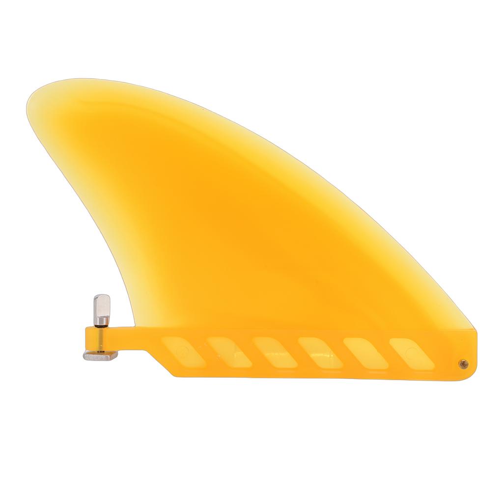 4.6 Inch Surfboard Fin Flexible Bendable TPU Paddleboard Fin Tail Rudder Screw Locking Structure