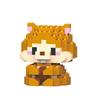 Micro Diamond Blocks Mini Animals Classic Pet Tiger Lion Model Building Creative Bricks Kids Toys Cartoon Elephant Bear Horse
