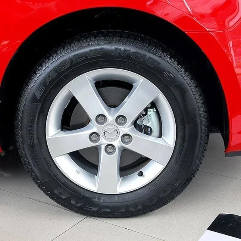 2025 Karštos 52/56/60mm Automobilio Ratlankių Gaubteliai Ratų Centriniai Gaubteliai Mazda CX3 CX5 Atenza MX3 2 3 6 323 626 RX8 RX7 Protege Axela Speed