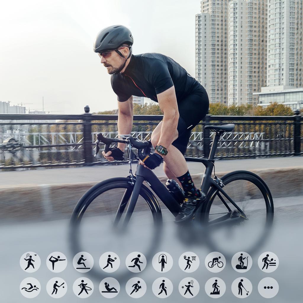 Joyroom Fit-Life JR-FT5 Smartwatch mit Anruffunktion und IP68-Schutz – Schwarz