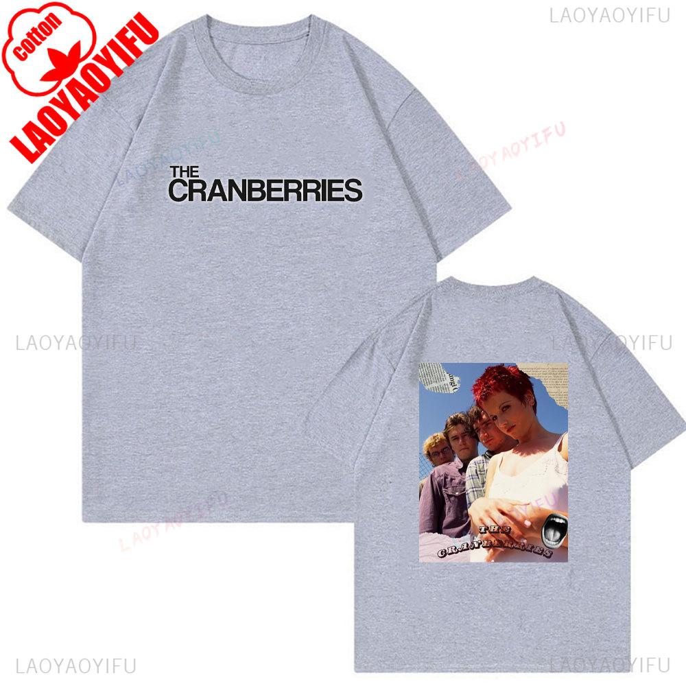 80s 90s The Cranberries Linger 1993 Alternative Rock Lyrics Unisex T-shirt Graphic T Shirts Vintage T Shirt Summer Cotton Tees