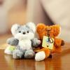 Entzückender Fuchs Plüsch Schlüsselanhänger: Süßes Anhänger-Spielzeug und Geschenk