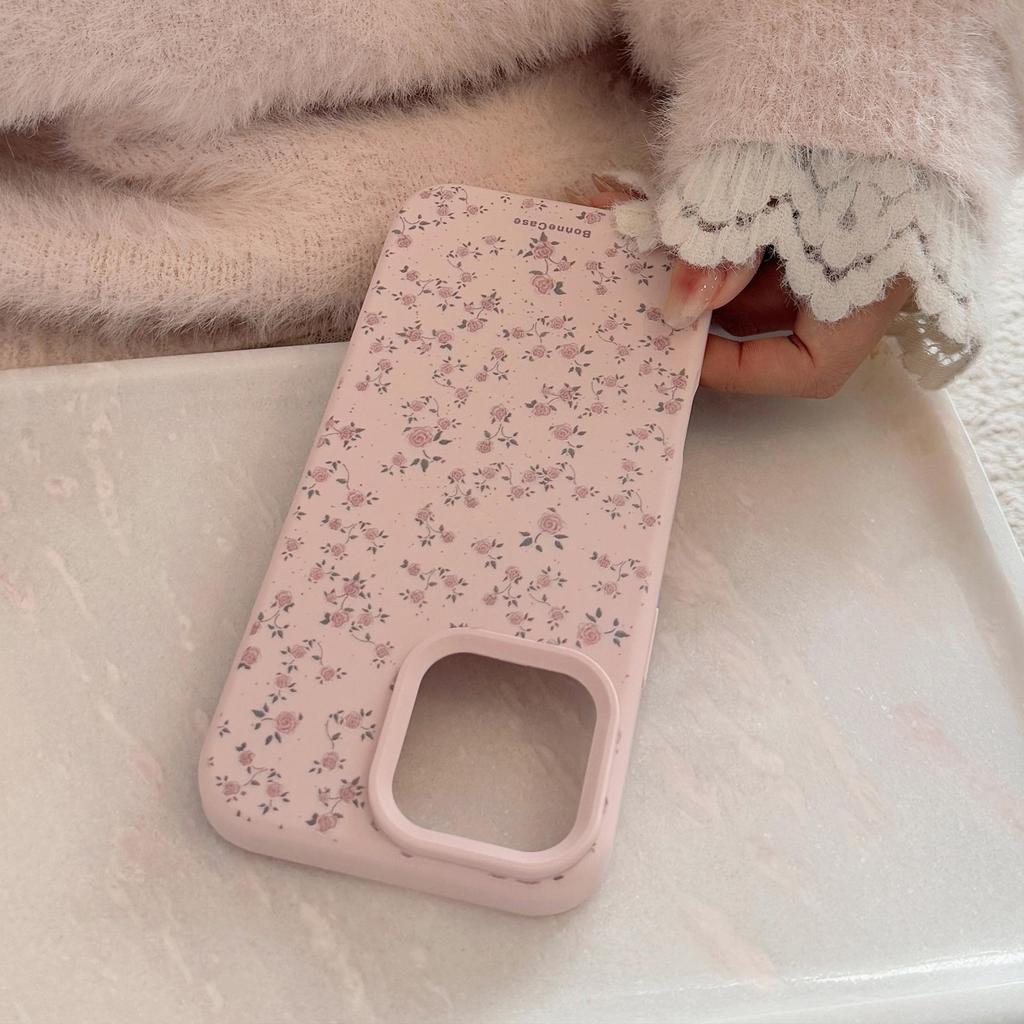 Vintage Rosa Rosen Hülle für iPhone 13 iPhone 15 iPhone 16 Pro Max