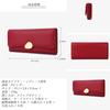 [zuevichn] Women's PU Long Wallet, Large Capacity, Tri-Fold, Solid Color, Simple Design, Compact, Coin Purse, Bill Compartment (GR)
