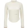 Women's Slim Fit Half-High Collar T-Shirt