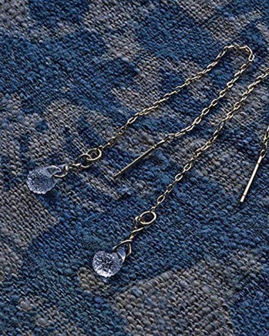 HARIO Frozen Water Earrings HAW-FW-002P