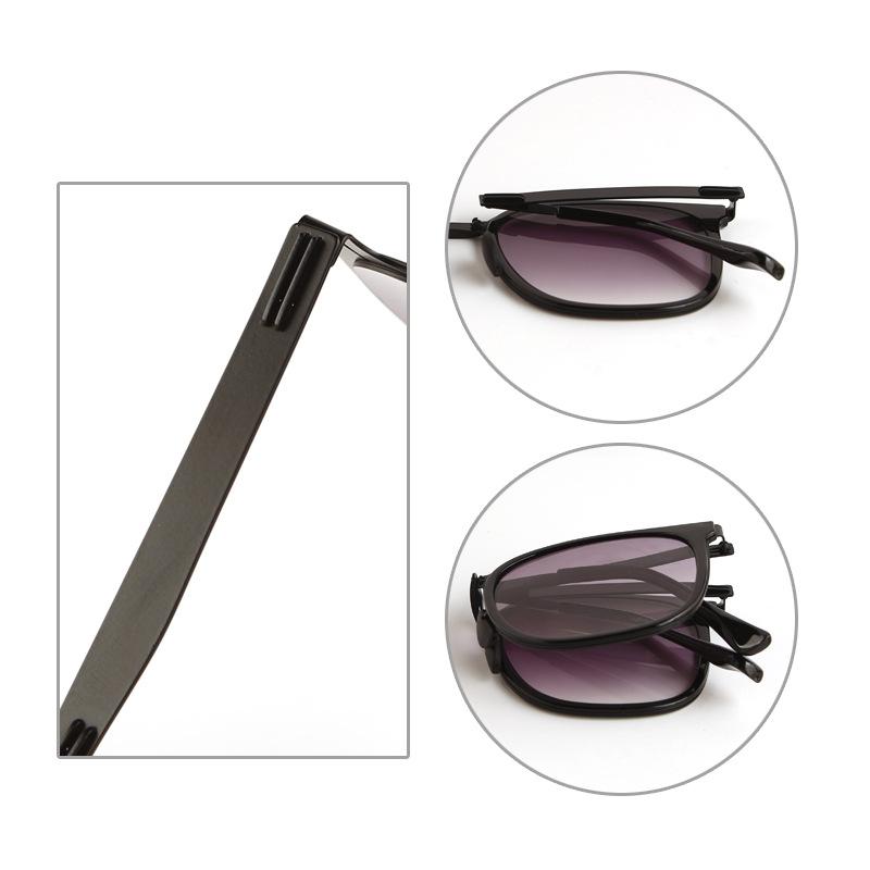 New fashionable folding sunglasses female spice girl street shot driving special anti-ultraviolet sunglasses male