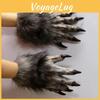 Gants Griffes de Loup-garou Uniques et Amusants en Latex Pour les Fêtes de Costumes d'Halloween et les Pièces de Théâtre