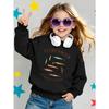 Kids Sweatshirt,Crew Neck Fashion Sweatshirt Featuring Fisherman Lures Freedom Supremacy, a Stylish Top for Autumn And Winter