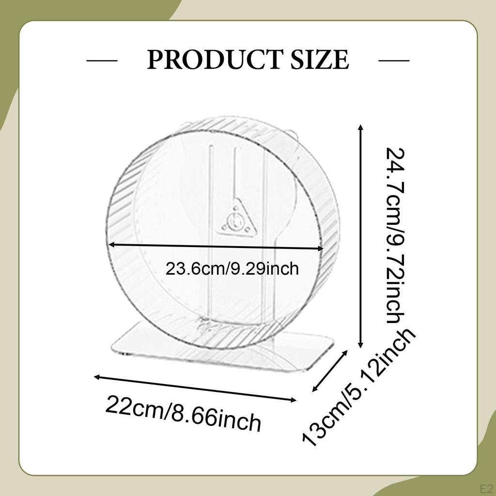Křeček Cvičební kolo Běhací hračka Tichý Protiskluzový Trénink Pevný Běhací váleček pro Ježky