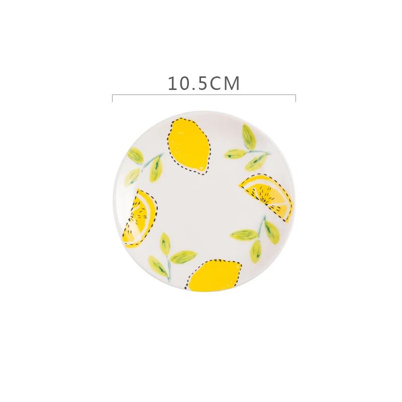 

Креативные круглые керамические тарелки Ресторанные тарелки для стейков Вкусные домашние блюда Глубокая суповая тарелка Изысканная столовая посуда