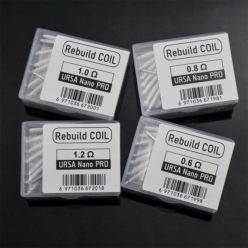 Diy Tool Rebuild Kit Mesh Coil Resistance Wire Replacement Accessory For Ursa Nano Pro 0.6/0.8/1.0/1.2Ohm