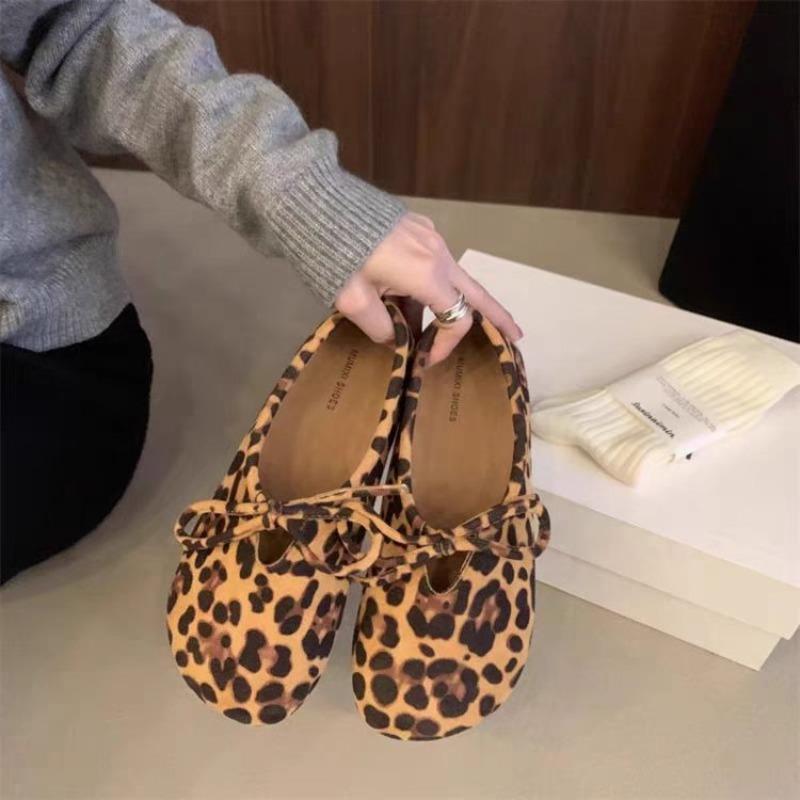 Platform Shoes Early Autumn Shoes Women's One-pedal New All-inclusive Spring and Autumn Single Shoes Women's Shoes