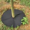5 Stück Baum-Unkrautbarriere-Matte 32/42/52cm Feuchtigkeitsspendende Unkrautbekämpfung Vlies-Mulchgewebe für Obstgarten Garten Blumenbeet Landschaft