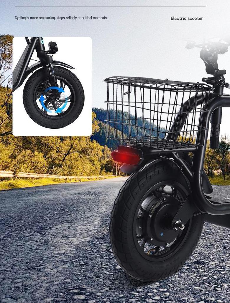 Lightweight Lithium Battery Mini Harley Electric Scooter for Adults – Portable and Home Use