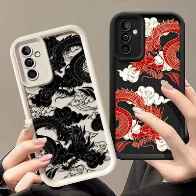 Comics Dragon Caricature Cover Phone Case For HONOR 600 400 90 LITE 300 200 70 50 20 10I 9X 8X PRO DIY Case Shell Funda Capa