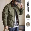 Men's Retro CWU45P Short Cotton Bomber Jacket - Warm Winter Outerwear