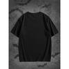 Dark Fantasy Map Print Short Sleeve T-Shirt for Men Fabric Casual Tee with Crew Neck  Breathable, Slight Stretch Material for Summer Style