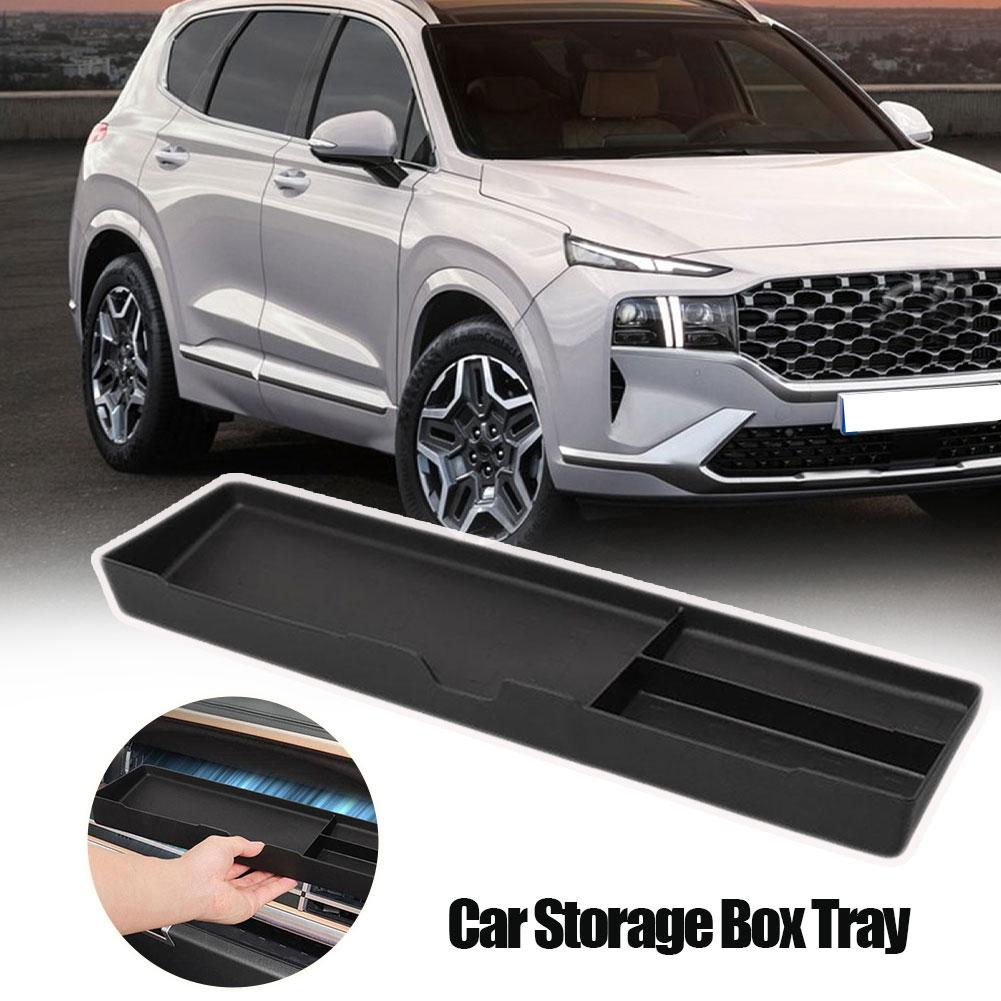 Car Storage Box Interior Drawer Storage Case Organizer Tidying Tray For Hyundai Santa Fe 2025 2025