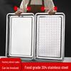 304 Stainless Steel Perforated Rectangular Steaming Tray