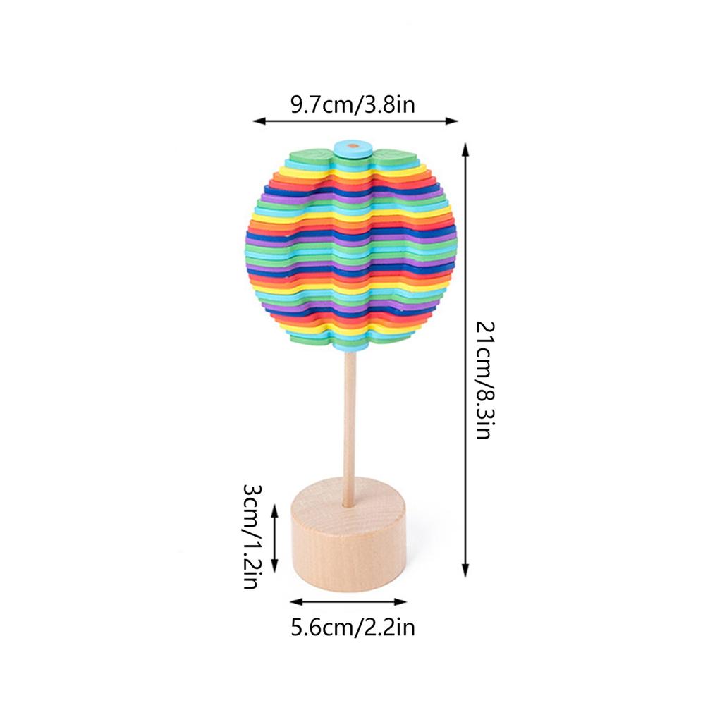  Rotating  Toy Stress Relief Toys Puzzle Desk  Decompression Toy