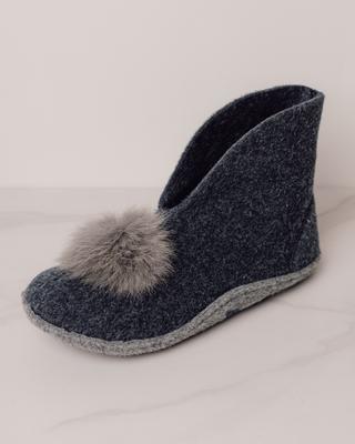 Slippers-boots Felt Inblu P22B 36 Blue