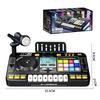 Kid Musical Dj Mixer With Microphone Electronic Keyboard Bluetooth Dj Turntable Console Junior Music Instrument Educational Toy