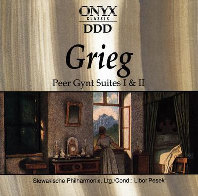 CD EDVARD GRIEG - GRIEG: PEER GYNT SUITES 1 AND 2-SL  66682 ONYX Classix 1994 Netherland ObiClassical Used