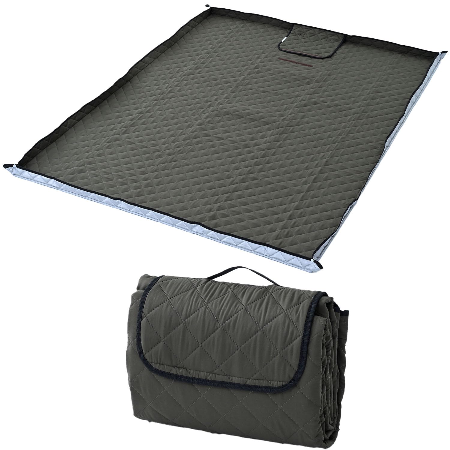 

[Campers Collection Yamazen] Self-standing leisure sheet, 150 x 200 cm, water-repellent surface, waterproof and heat-insulating backing, thick, large