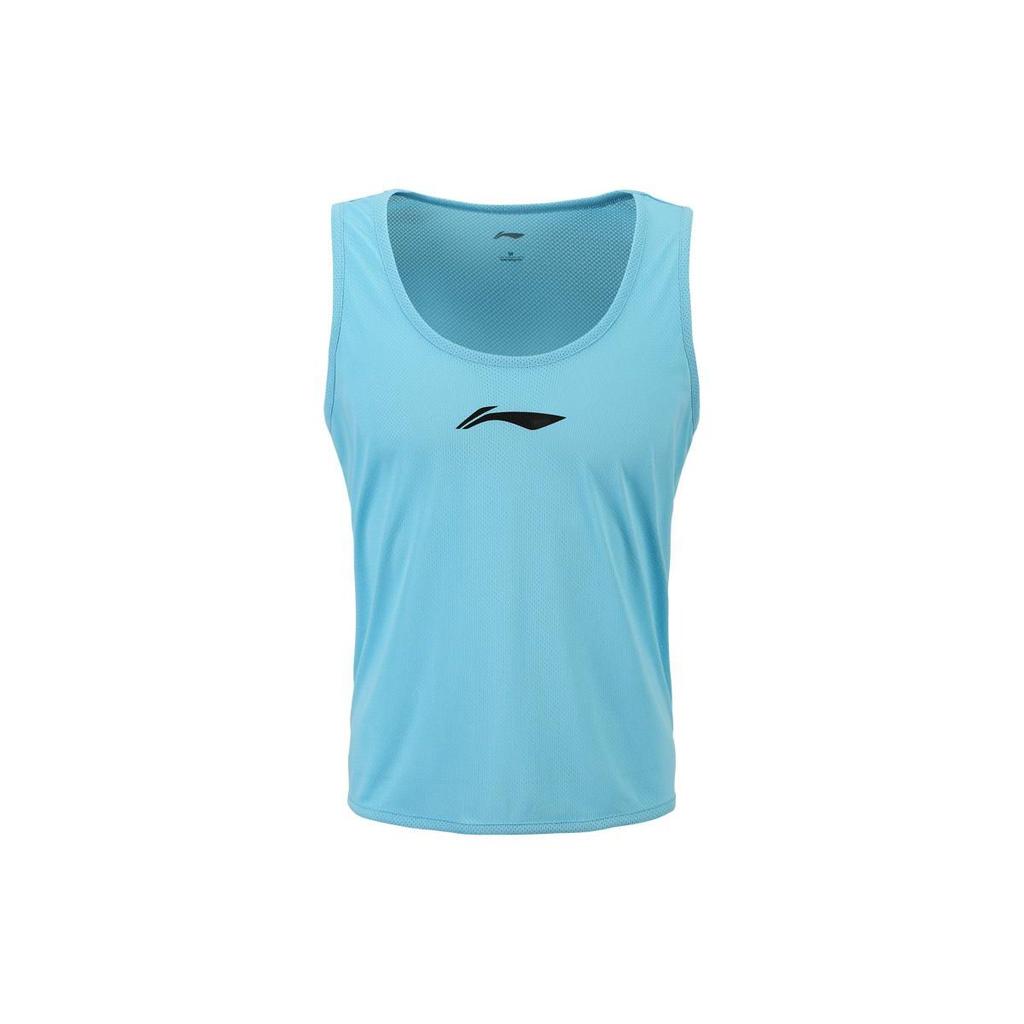 Li Ning Plain Logo Round Neck Sleeveless Vest Unisex Vests Light-Blue AVSK297-5